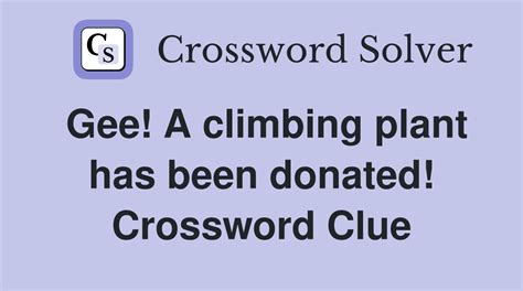 donated crossword clue